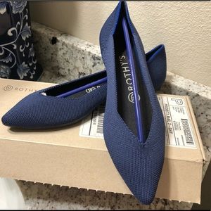 New Rothy’s Cobalt Points Size 7